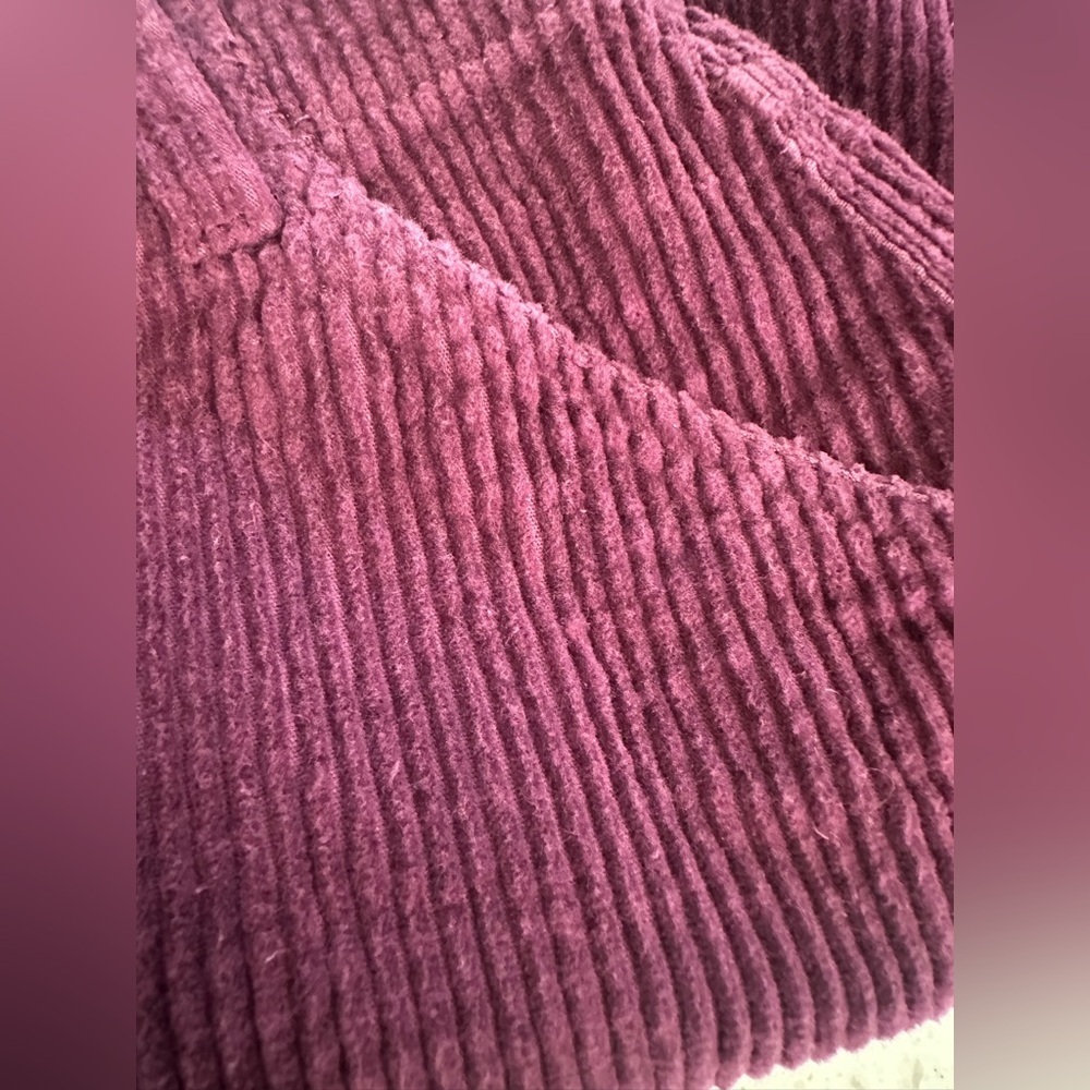 Pact Plum Corduroy Skirt Size XS - Picture 5 of 8